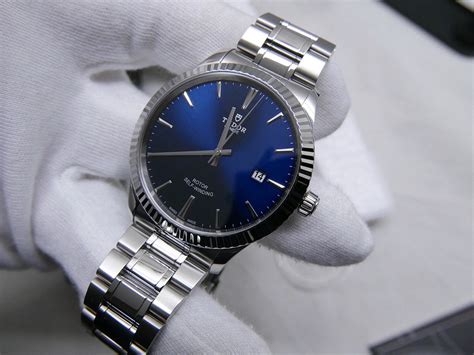 tudor style 41mm blue dial 12710 t|Tudor Style .